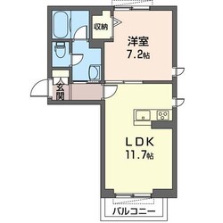 八幡宿駅 徒歩18分 3階の物件間取画像